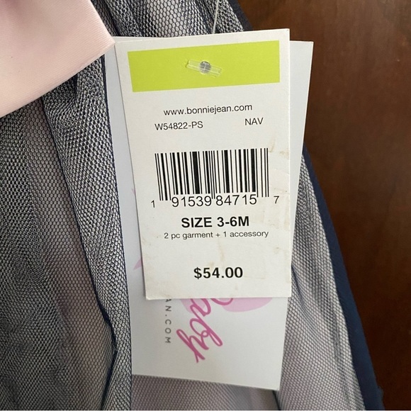 Bonnie Baby Dress 3-6 Month - Picture 3 of 3